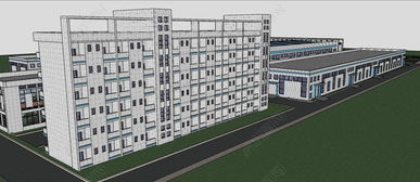 廠區(qū)整體規(guī)劃工業(yè)產(chǎn)業(yè)創(chuàng)意園工業(yè)產(chǎn)業(yè)園工廠房建筑工業(yè)建筑規(guī)劃su模型設(shè)計模型下載